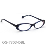 Onimegane®のアセテートフレーム。OG-7803DBL(ダークブルー)