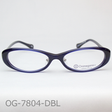 Onimegane®のアセテートフレーム。OG-7804DBL(ダークブルー) クリングス