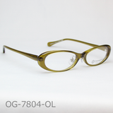 Onimegane®のアセテートフレーム。OG-7804OL(オリーブ) クリングス