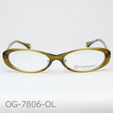 Onimegane®のアセテートフレーム。OG-7804OL(オリーブ) クリングス