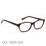 Onimegane®のアセテートフレーム。OG-7805DA(デミアンバー)