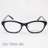 Onimegane®のアセテートフレーム。OG-7806BK(ブラック) クリングス