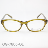 Onimegane®のアセテートフレーム。OG-7806OL(オリーブ) クリングス