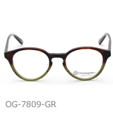 Onimegane®のアセテートフレーム。OG-7809GR(グリーン)