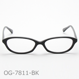 Onimegane®のアセテートフレーム。OG-7811BK(ブラック)