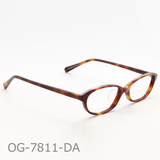 Onimegane®のアセテートフレーム。OG-7811DA(デミアンバー)