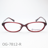 Onimegane®のアセテートフレーム。OG-7812R(レッド) クリングス