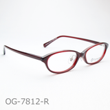 Onimegane®のアセテートフレーム。OG-7812R(レッド) クリングス