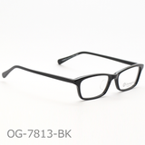 Onimegane®のアセテートフレーム。OG-7813BK(ブラック)
