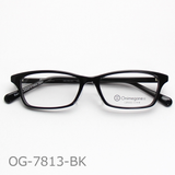 Onimegane®のアセテートフレーム。OG-7813BK(ブラック)