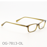 Onimegane®のアセテートフレーム。OG-7813OL(オリーブ)