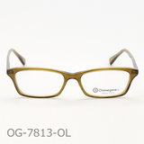 Onimegane®のアセテートフレーム。OG-7813OL(オリーブ)
