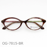PADMA IMAGE×Onimegane®コラボフレーム。OG-7815BR(ブラウン)