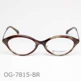PADMA IMAGE×Onimegane®コラボフレーム。OG-7815BR(ブラウン)