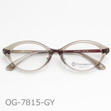 PADMA IMAGE×Onimegane®コラボフレーム。OG-7815GY(グレー)