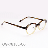 Onimegane®のPD狭めの方向けフレーム。OG-7818LC6(ブラウンササツートン)限定色