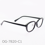 Onimegane®のPD狭めの方向けフレーム。OG-7820C1(ブラック)