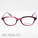 Onimegane®のPD狭めの方向けフレーム。OG-7820LC3(レッドササ)限定色