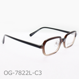 Onimegane®のPD狭めの方向けフレーム。OG-7822LC3(ブラウングラデ)限定色