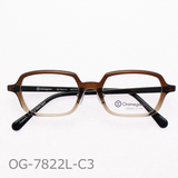 Onimegane®のPD狭めの方向けフレーム。OG-7822LC3(ブラウングラデ)限定色