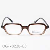 Onimegane®のPD狭めの方向けフレーム。OG-7822LC3(ブラウングラデ)限定色