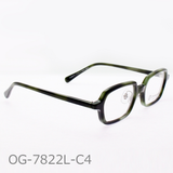 Onimegane®のPD狭めの方向けフレーム。OG-7822LC4(グリーンバラフ)限定色