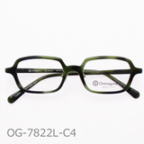 Onimegane®のPD狭めの方向けフレーム。OG-7822LC4(グリーンバラフ)限定色