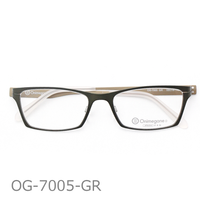 Onimegane®の超軽量スクエアフレーム。OG-7005GR(グリーン）