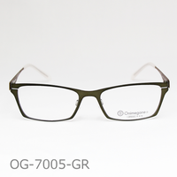 Onimegane®の超軽量スクエアフレーム。OG-7005GR(グリーン）