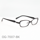 Onimegane®のシンプル定番モデル。OG-7007BK(ブラック）