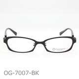 Onimegane®のシンプル定番モデル。OG-7007BK(ブラック）