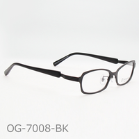 Onimegane®のシンプル定番モデル。OG-7008BK(ブラック）