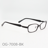 Onimegane®のシンプル定番モデル。OG-7008BK(ブラック）