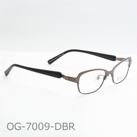 Onimegane®のシンプル定番モデル。OG-7009DBR(ダークブラウン）