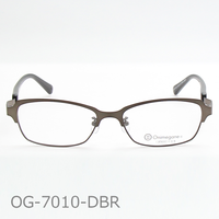 Onimegane®のシンプル定番モデル。OG-7010DBR(ダークブラウン）