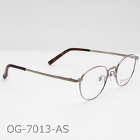 Onimegane®のベーシックフレーム。OG-7013AS(アンティークシルバー）