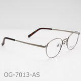 Onimegane®のベーシックフレーム。OG-7013AS(アンティークシルバー）