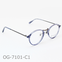 Onimegane®の代表コンビフレーム。OG-7101C1(ブルーグレーササ）限定色