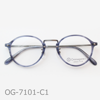Onimegane®の代表コンビフレーム。OG-7101C1(ブルーグレーササ）限定色