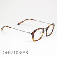 Onimegane®の代表コンビフレーム。OG-7103BR(ブラウン）