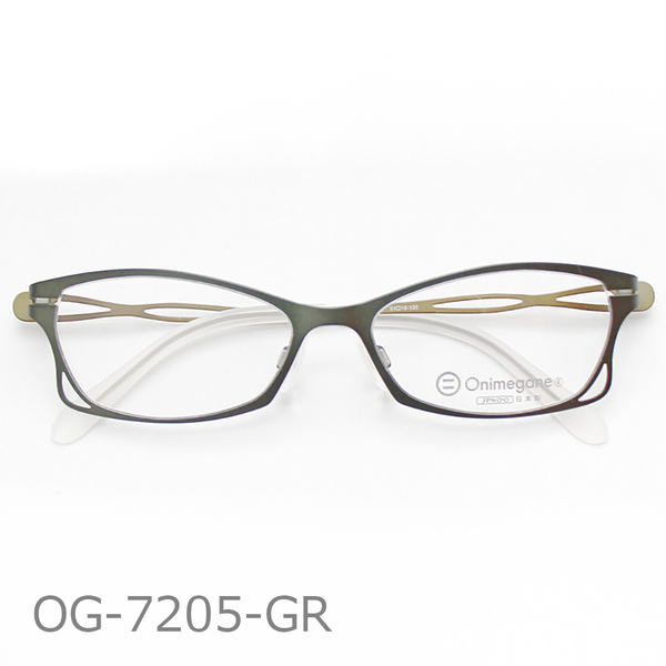 Onimegane®の軽量フレーム。OG-7205GR(グリーン）