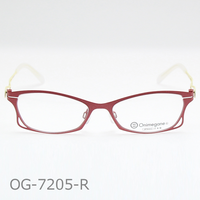 Onimegane®の軽量フレーム。OG-7205R(レッド）