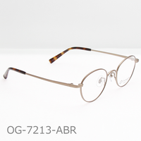 Onimegane®の人気フレーム。OG-7213ABR(アンティークブラウン）