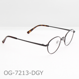 Onimegane®の人気フレーム。OG-7213DGY(ダークグレー）