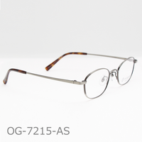 Onimegane®の人気フレーム。OG-7215AS(アンティークシルバー）