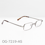 Onimegane®の人気フレーム。OG-7219AS(アンティークシルバー）