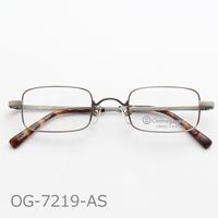 Onimegane®の人気フレーム。OG-7219AS(アンティークシルバー）