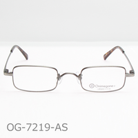Onimegane®の人気フレーム。OG-7219AS(アンティークシルバー）