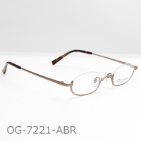 Onimegane®の人気フレーム。OG-7221ABR(アンティークブラウン）