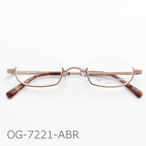 Onimegane®の人気フレーム。OG-7221ABR(アンティークブラウン）